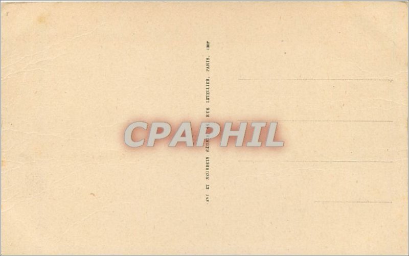 Old Postcard PARIS PLACE OF CAROUSEL