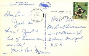 The Limbo, Dance of the Tropics Jamaica, Jamaique Postcard