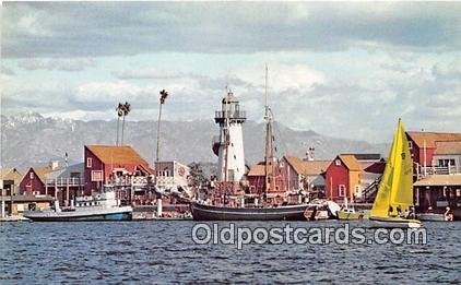 Fisherman's Village Marina Del Rey, CA USA Ship Unused 