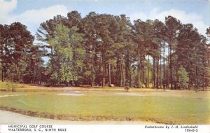 Municipal golf course Walterboro, South Carolina  