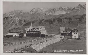 St Christoph Vorarlberg Tyrol Vintage Real Photo Postcard