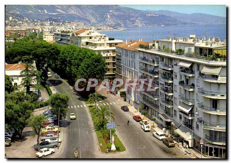 Modern Postcard Images & Lights of France Menton Alpes Maritimes Roquebrune W...