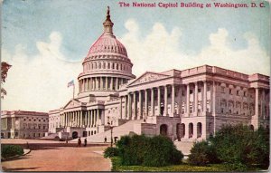 The National Capitol Building at Washington D.C. Postcard PC18