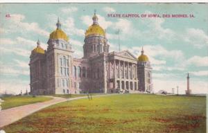 Iowa Des Moines State Capitol Building 1909