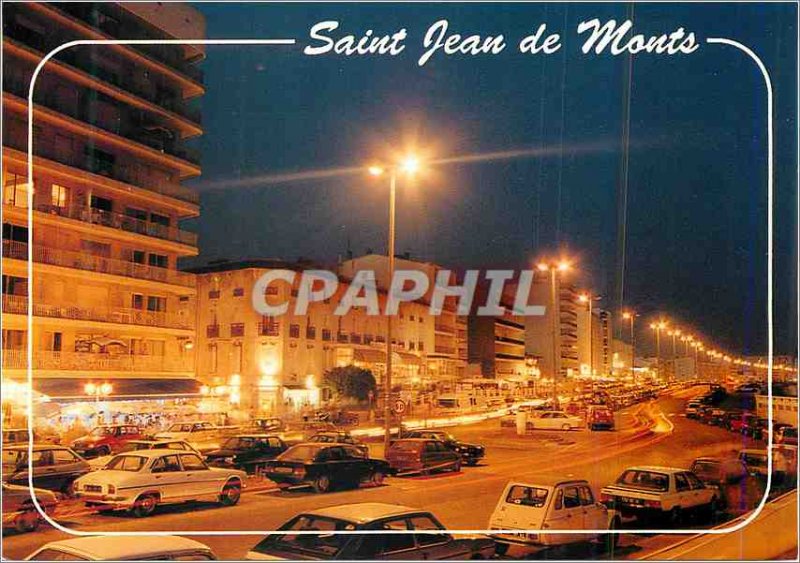 Modern Postcard Saint Jean de Monts Esplanade Sea