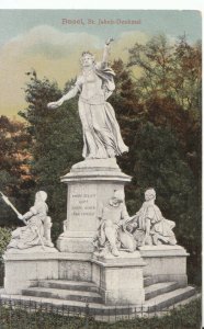 Switzerland Postcard - Basel - St Jakob-Denkmal -19830A