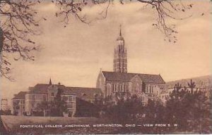 Ohio Worthington Ponitifical College Josephinum View From SW Artvue