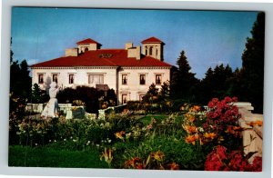 Waynesboro VA- Virginia, Swannanoa, Art Exhibits, Gardens, Chrome Postcard