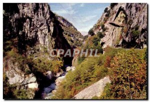 Postcard Modern Gorges du Loup colors d & # 39automne