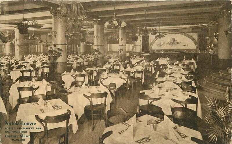 1915 San Francisco California Restaurant PPIE Exposition  Postcard 21-775