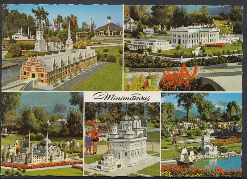 Austria Postcard - Model Village Minimundus Die Kleine Welt Am Worther See  RR1