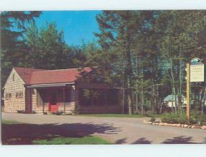 Damaged Back Pre-1980 SEBASCO LODGE MOTEL Sebasco Estates - Phippsburg ME F7579