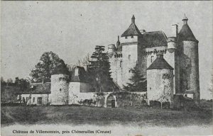 CPA Chateau de Villemonteix pres Chenerailles (1143827)