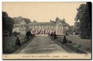 Old Postcard Chateau De La Malmaison Facade