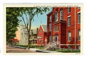 ME - Biddeford. St. Mary's Church, Rectory, Convent & School