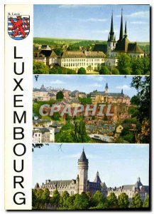 Postcard Modern Luxembourg