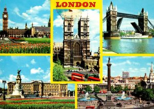 England London Multi View Big Ben Tower Bridge and More