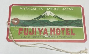 Lot 3  FUJIYA HOTEL  Miyanoshita, Hakone, Japan Luggage Tags