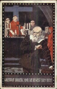 KUTZER - Widerruf Galilies: Und Sie Bewegt Sich Doch GALILEO & CHURCH Postcard