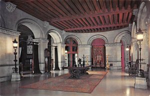 Entrance Hall, Biltmore House and Gardens Asheville, North Carolina NC