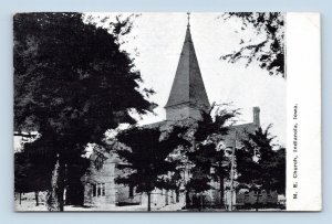 Methodist Episcopal Church Indianola Iowa IA 1910 DB Postcard P12