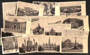 Lot of 17 postcards all Vienna Austria 1930s