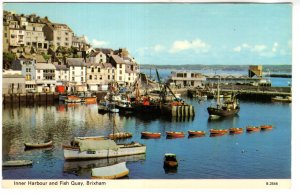 Inner Harbour, Fisk Quay, Brixham, Torbay, Devon, England,