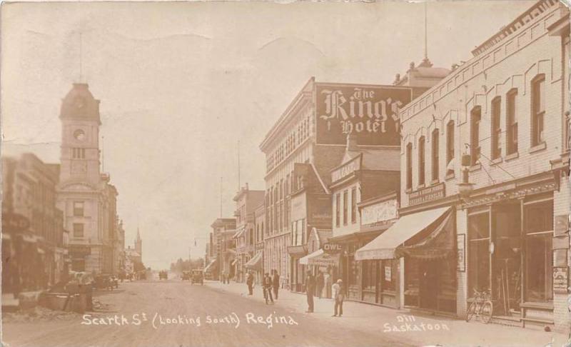 159 Sask. Regina Scarth Street looking south The Ring´s Hotel RPC