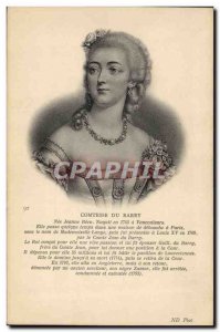 Old Postcard Comtesse du Barry