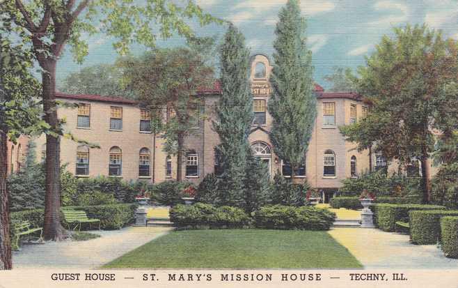 Guest House at St. Mary's Mission - Techny IL, Illinois - Linen