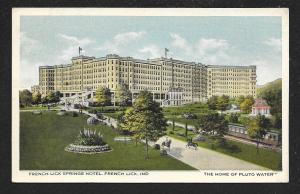 French Lick Springs Hotel Pluto Water IN used c1917