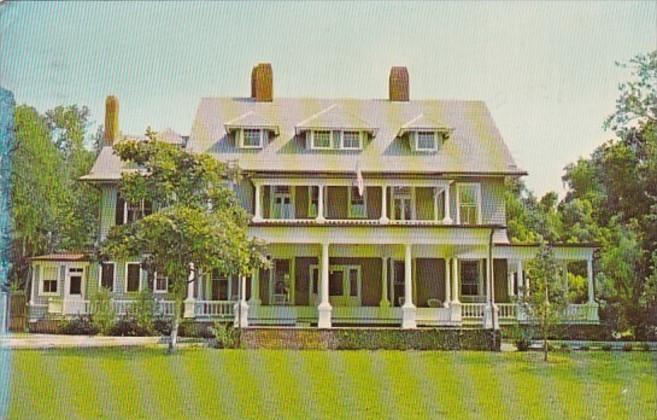 Georgia Jekyll Island Museum Former Rockefeller Cottage 1973