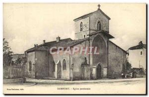 Postcard Domremy Old Parish Church