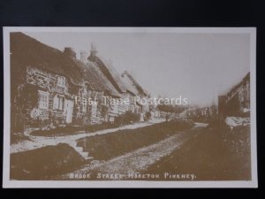 Northamptonshire: Moreton Pinkney (Scene 7) BROOK STREET Reproduction Postcard