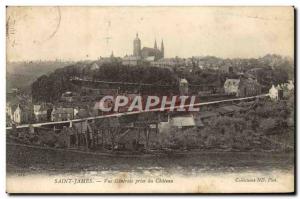Old Postcard Saint James General View from the castle