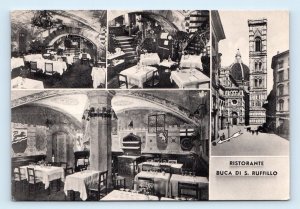 Ristorante Buca di S. Ruffillo restaurant Firenze FLORENCE Italy 4x6 Postcard