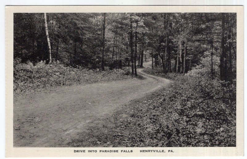 Henryville, Pa., Drive Into Paradise Falls