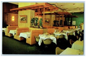 c1950's The Driftwood Restaurant Dining Room Pensacola Florida FL Postcard