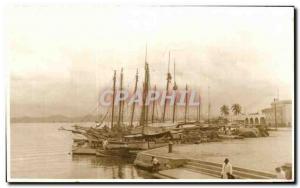 PHOTO CARD Boat in the Tropics