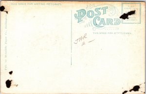 Battery Park Burlington VT Vermont WB Postcard VTG UNP McAuliffe Vintage Unused 
