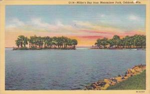 Wisconsin Oshkosh Millers Bay From Menominee Park