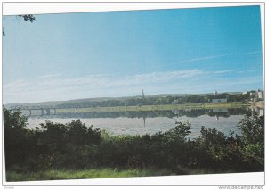 Saint John River, Railway Bridge, Christ Church Cathedral,Parliament Building...