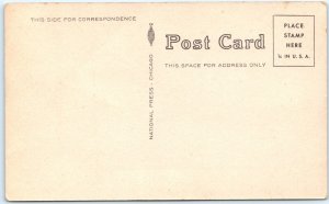 c1950s Beaumont, Cal. Flamingo Bernat Motel Postcard Hwy 99 70 60 CA A88