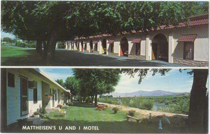 Mattheisen's U and I Motel Okanogan Washington WA