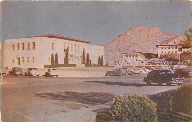 El Paso Texas 1950s Postcard College Of Mines and Metallurgy