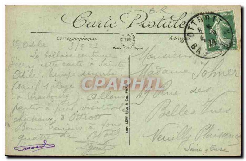 Old Postcard Obernai Old House