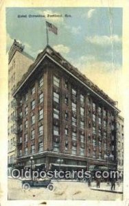 Hotel Cornelius - Portland, Oregon OR Postcard