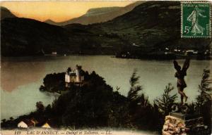 CPA Lac d'ANNECY DUINGT et TALLOIRES (337057)