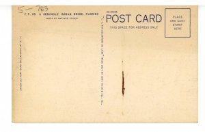 Seminole Indian Bride