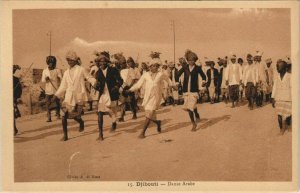 PC ETHNIC TYPES DANSE ARABE DJIBOUTI SOMALIA (A23782)